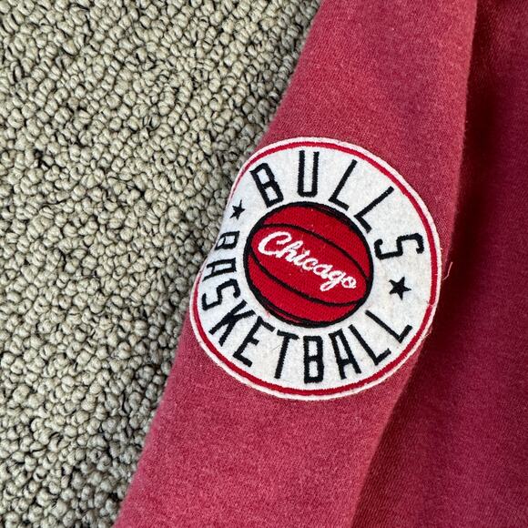 Mitchell & Ness Hardwood Classics Chicago Bulls Full Zip Jacket US Men's L - Picture 6 of 8
